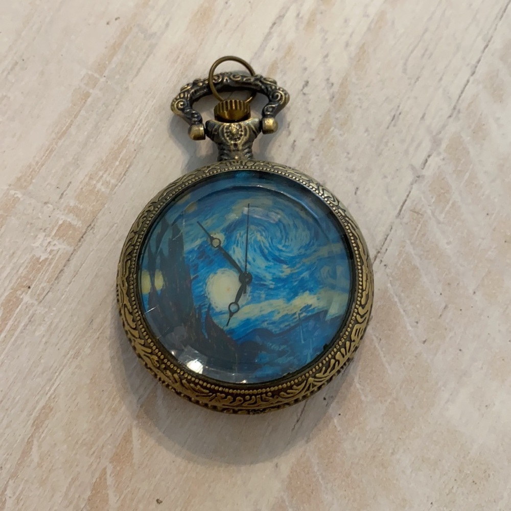 Vintage Van Gogh pocket watch